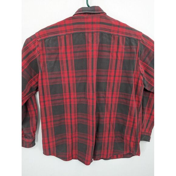 Big Mac VTG Men's Quilted Lined Plaid Flannel Jacket Shirt Medium Tall, Made USA - Picture 9 of 11